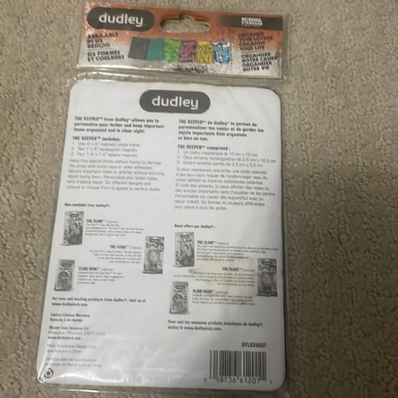 7 pc. Magnetic Photo Frame and organizer For Fridge & Lockers - Picture 11 of 13